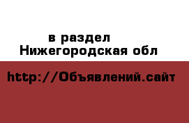  в раздел :  . Нижегородская обл.